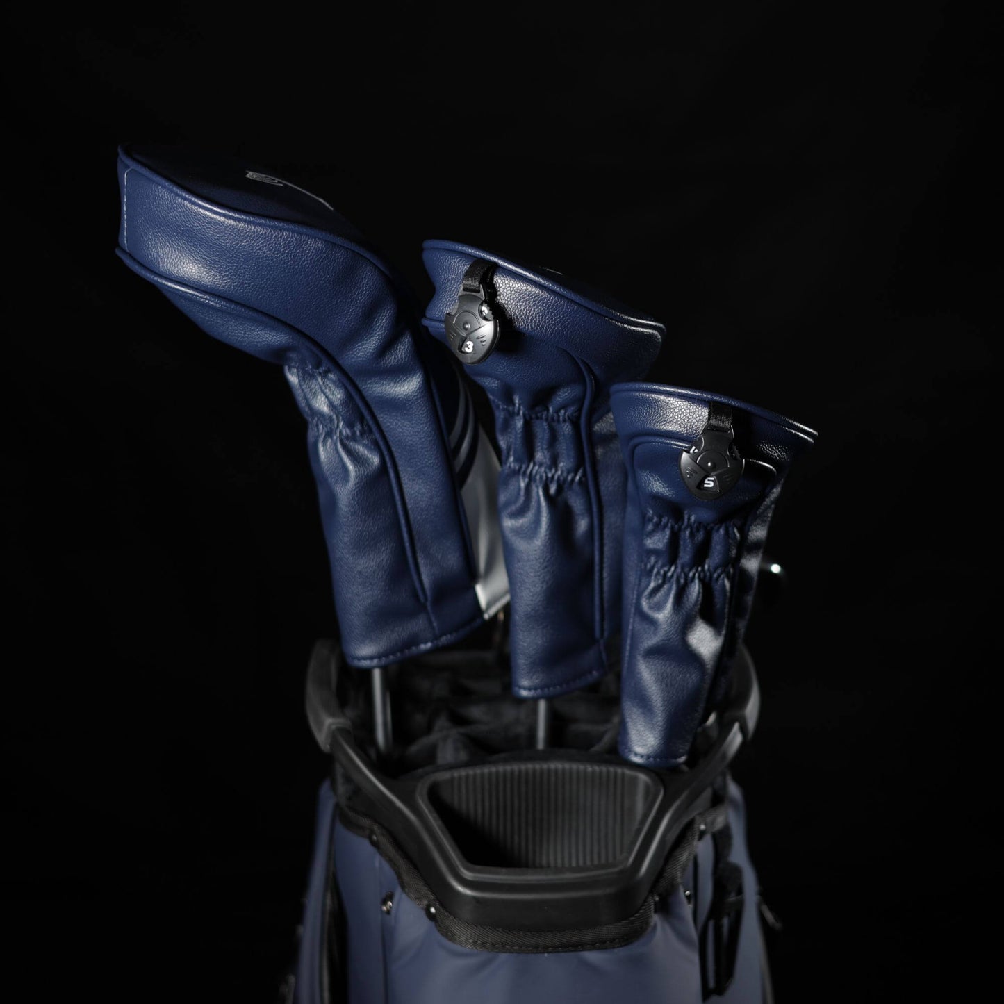 Fairway Collection: Headcover Set - Navy and White