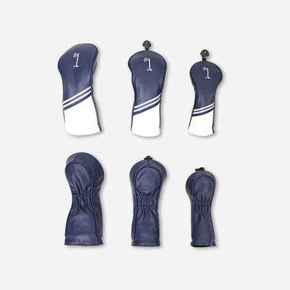 Fairway Collection: Headcover Set - Navy and White